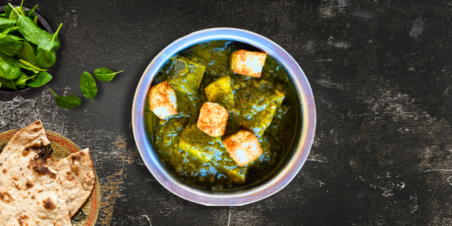 Palak Paneer with Butter Chicken Spice Blend