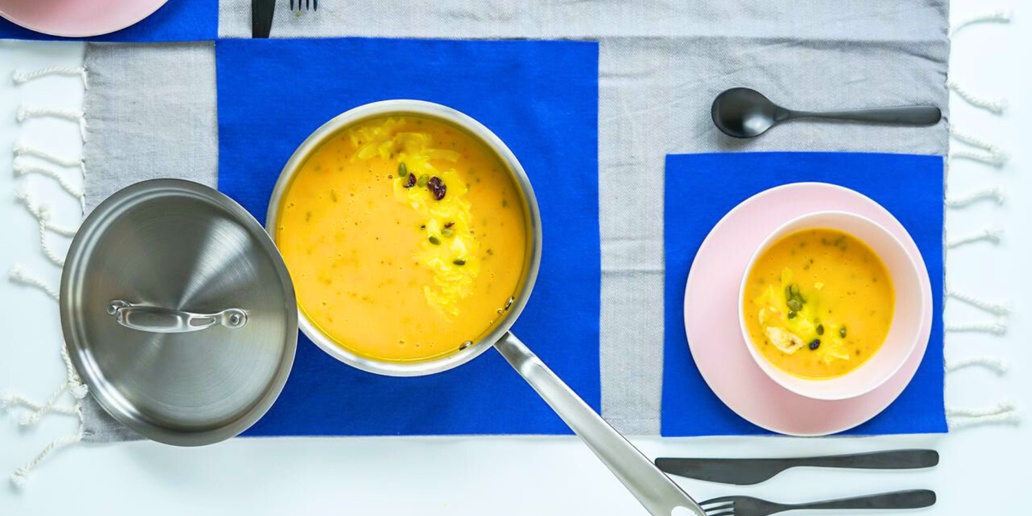 Spicy Slow Cooker Pumpkin Soup