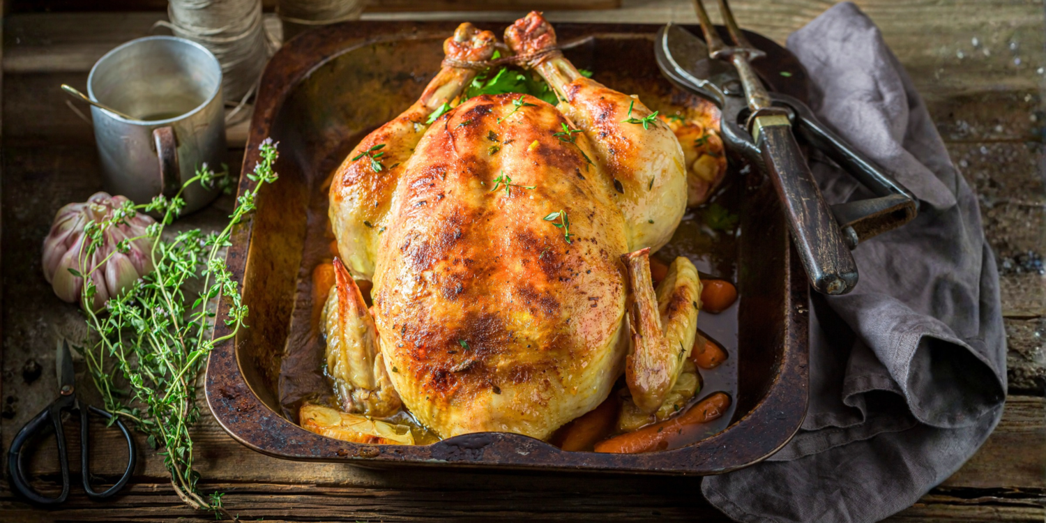 Greek-Style Herb Roast Chicken