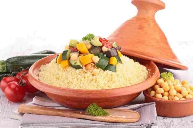 Couscous made with rice – ideal for people on a gluten free diet!