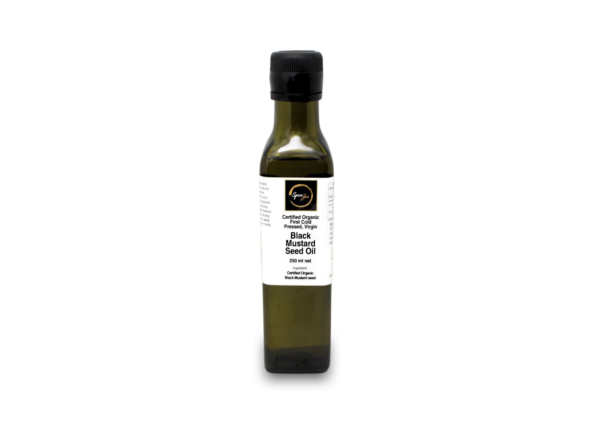 Black Mustard Seed Oil - First Cold Pressed, Virgin