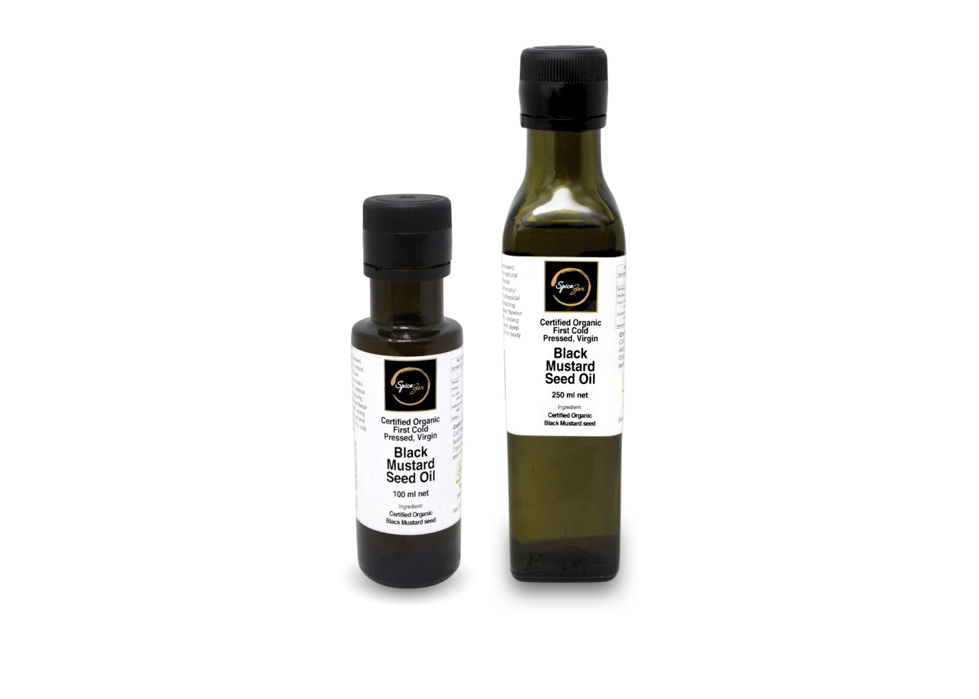 Black Mustard Seed Oil - First Cold Pressed, Virgin