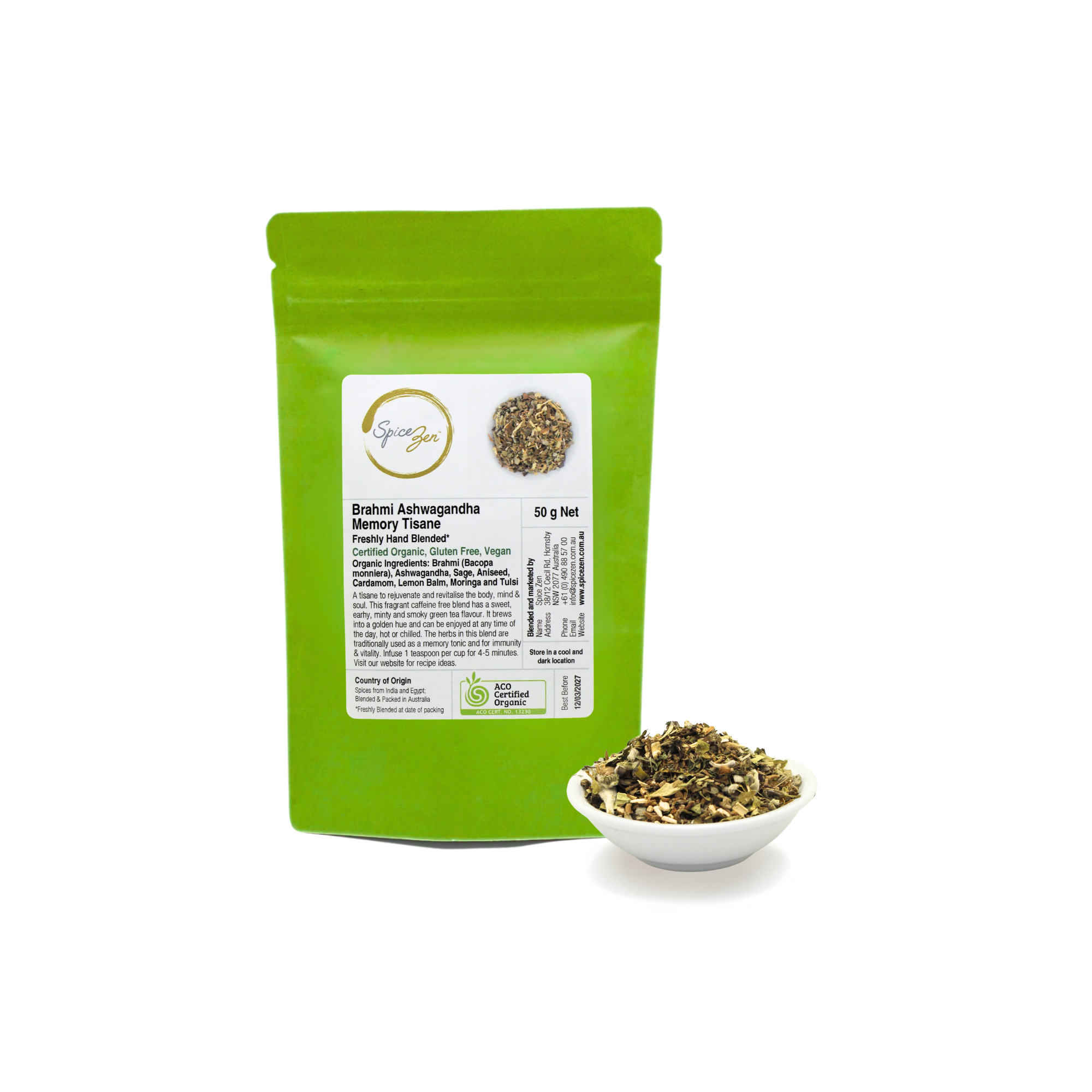 Brahmi Ashwagandha Memory Tisane