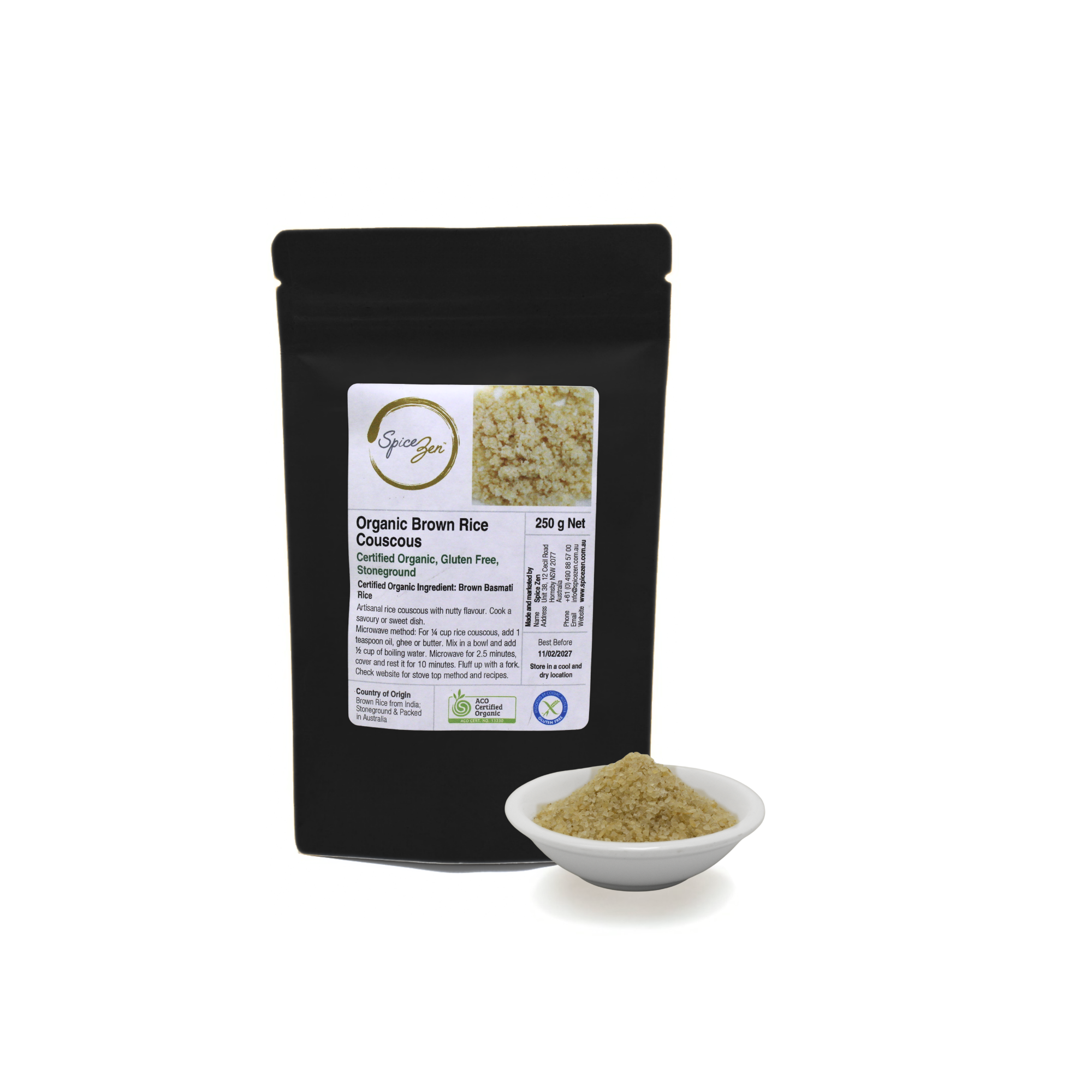 Gluten Free Brown Rice Couscous