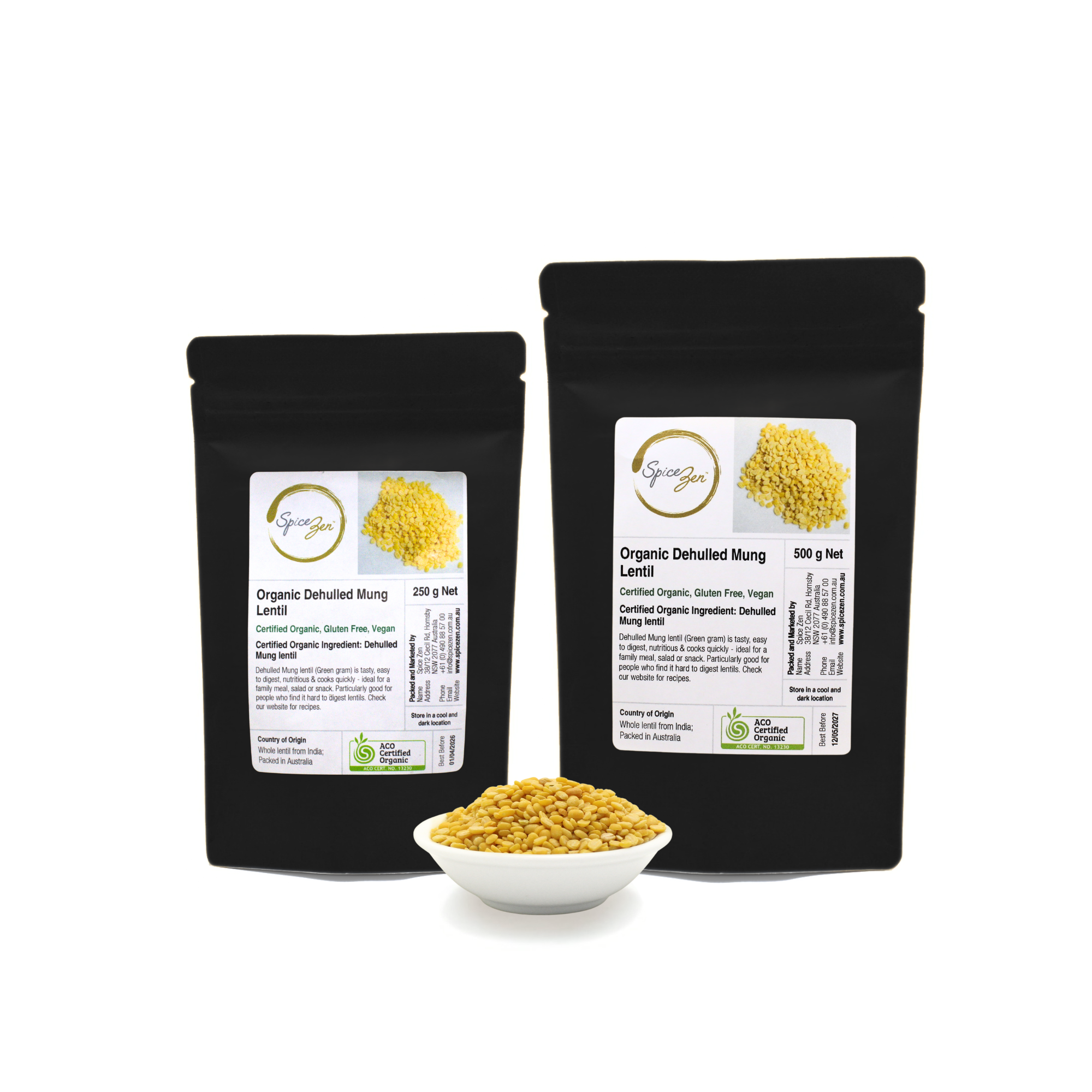 Dehulled Mung Lentil