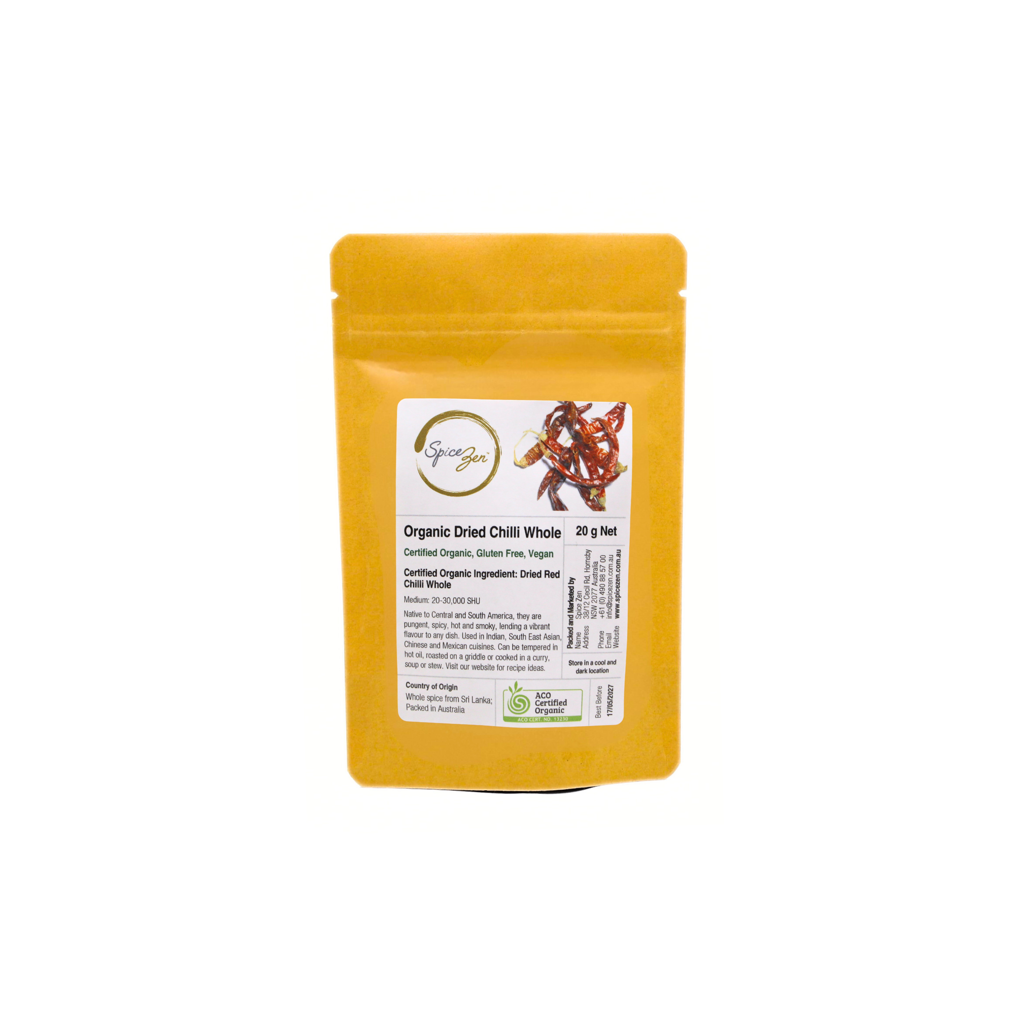 Red Chilli Whole - Dried