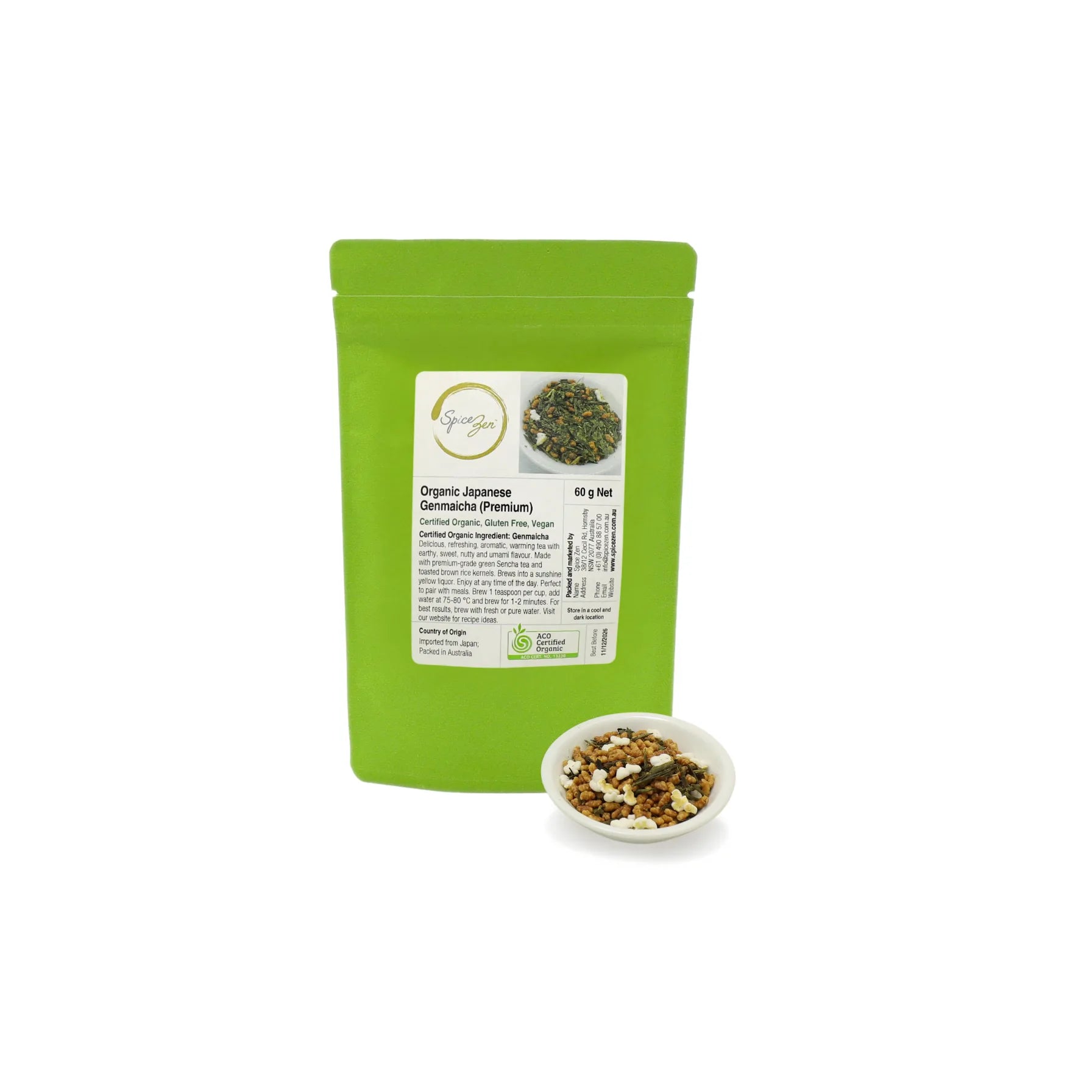Japanese Genmaicha Green Tea