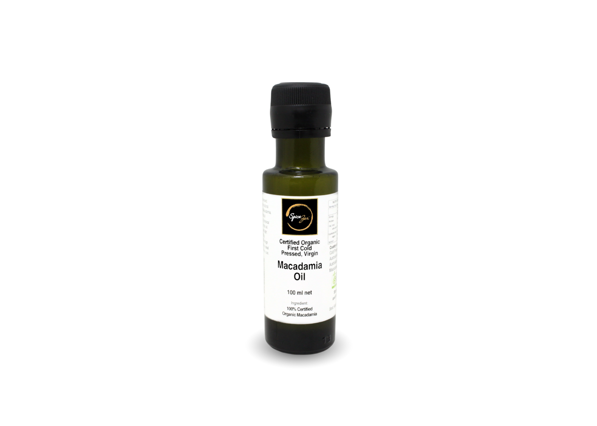 Macadamia Oil - First Cold Pressed, Virgin