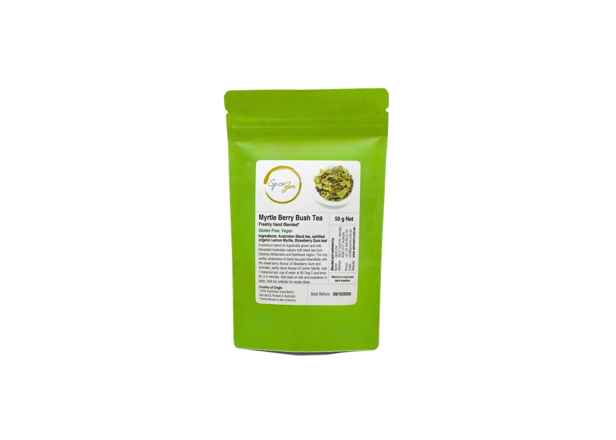 Myrtle Berry Bush Tea