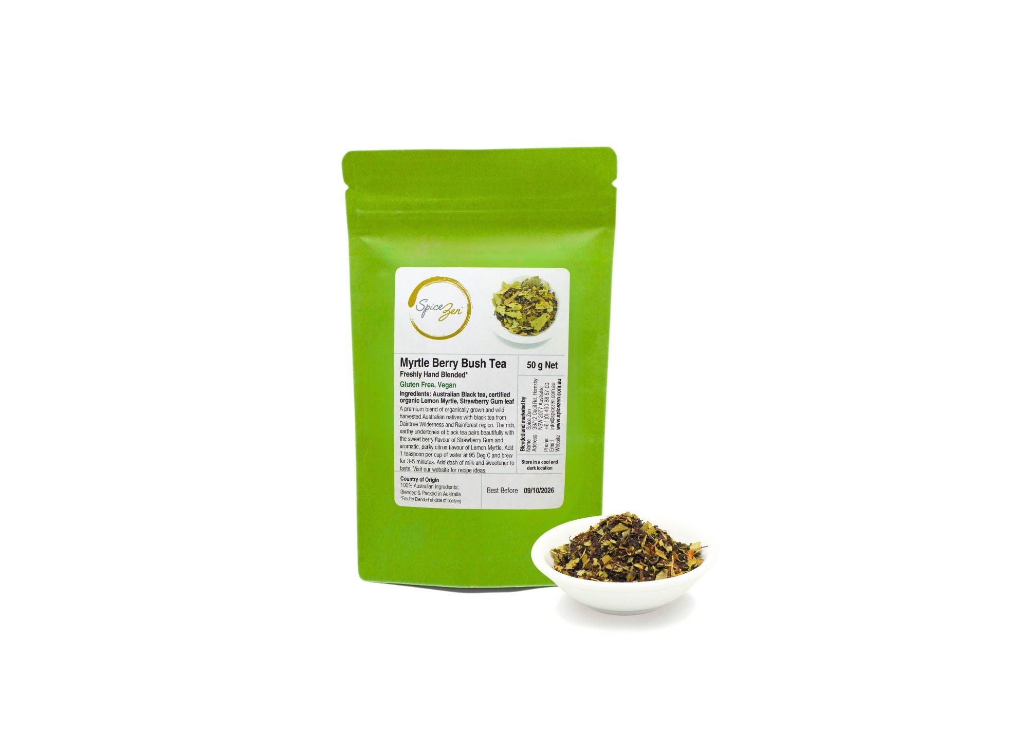 Myrtle Berry Bush Tea