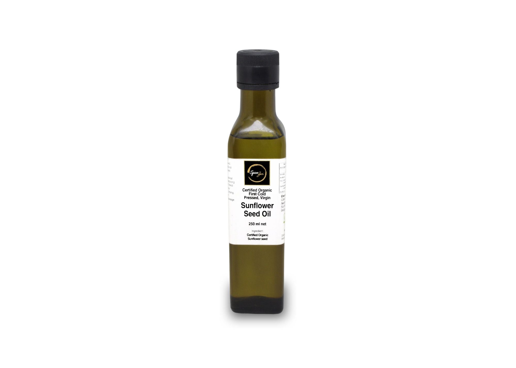 Sunflower Seed Oil - First Cold Pressed, Virgin