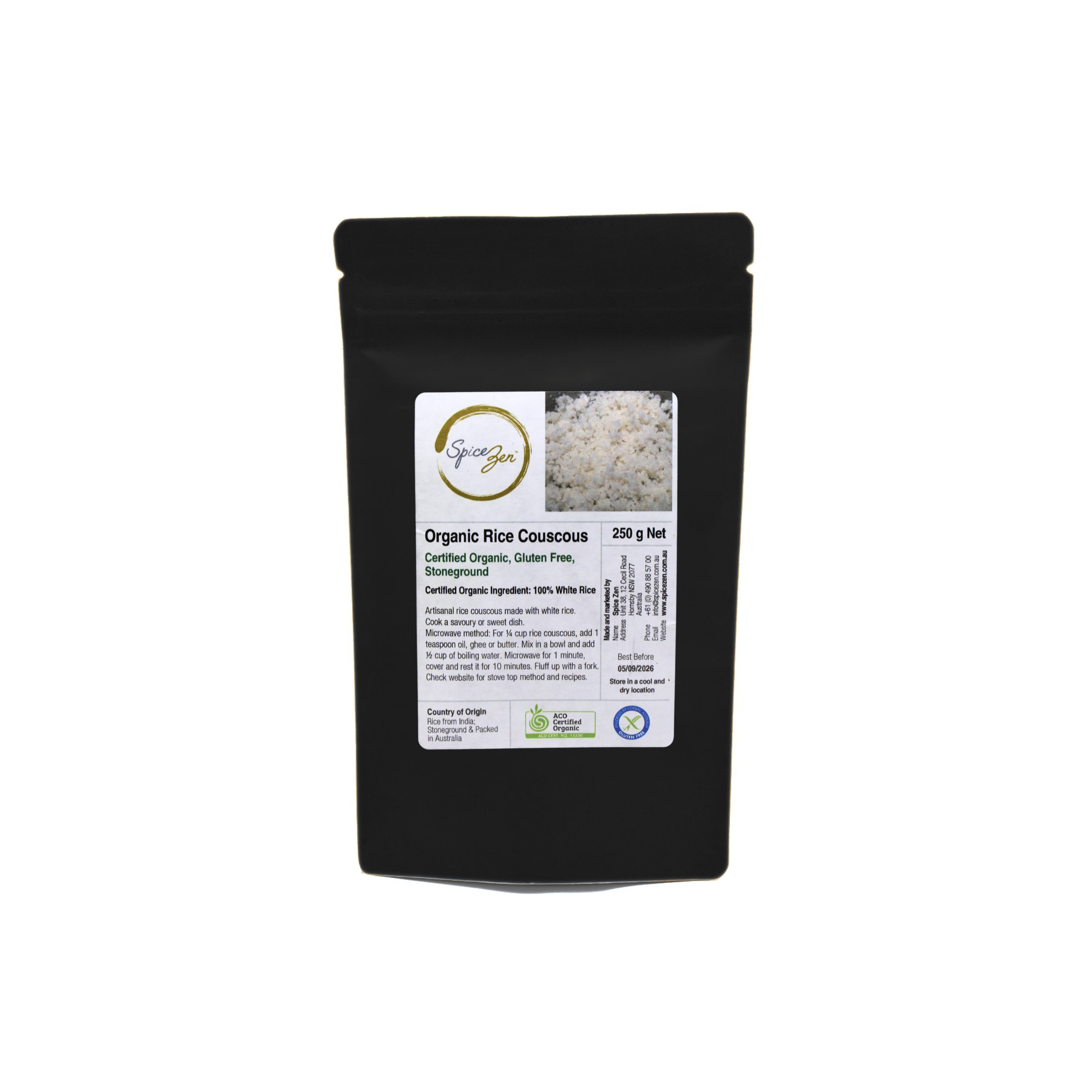 Gluten Free White Rice Couscous