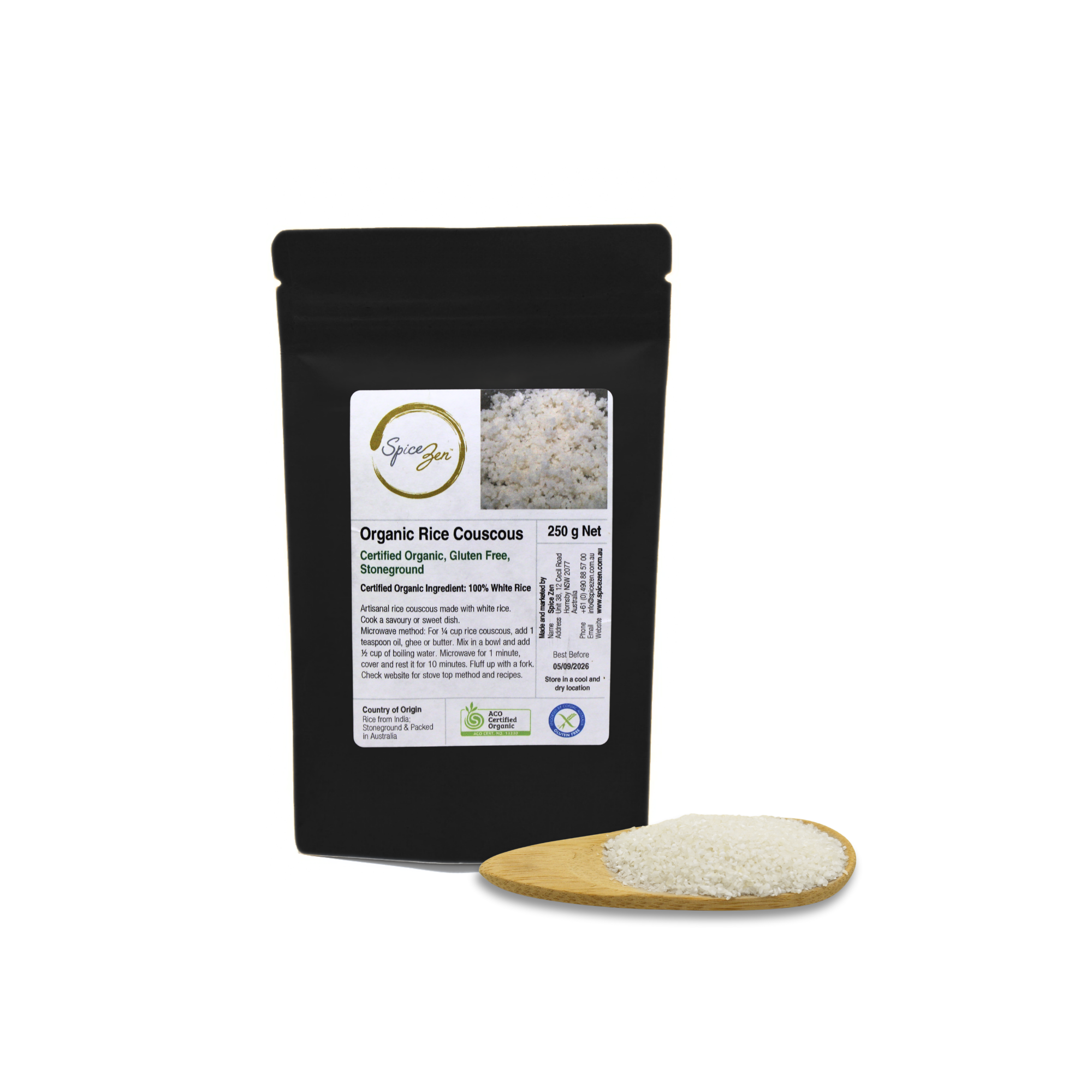 Gluten Free White Rice Couscous