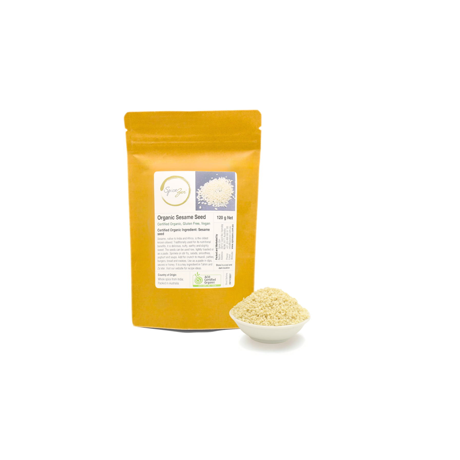 White Sesame Seed (Hulled)